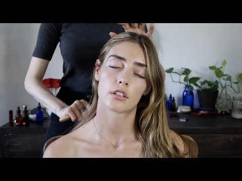 ASMR hypnosis healing massage