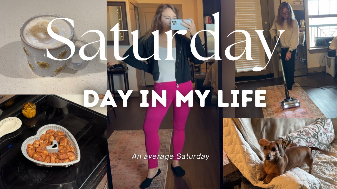 Saturday In My Life | Average Saturday for me | Yapping, Errands, and Baking!