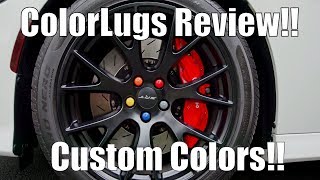 Color Lugs Review/Install. Protect Your Lugs, Hide Chrome, Choose Color. Charger/Challenger/Hellcat