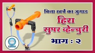 Venturi - ड्रिप इरीगेशन मैं खाद छोड़ने के आसान जुगाड़ तरीके | Fertigation Systems Drip Irrigation