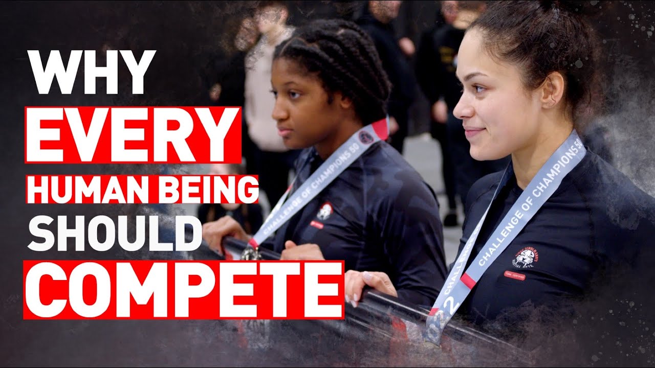 Why every human being should compete...