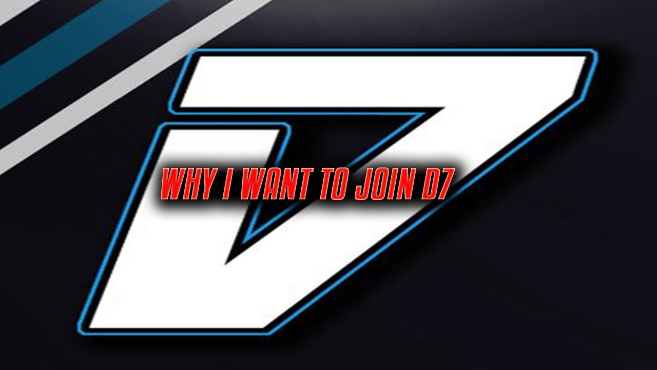 Why I Want To Join @DistrictSeven7