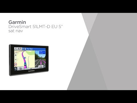 Garmin DriveSmart 51LMT-D EU 5" Sat Nav | Product Overview | Currys PC World
