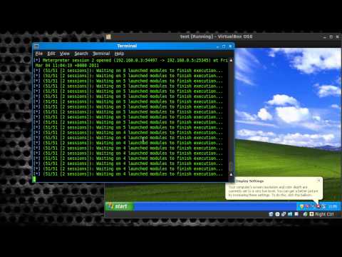 autopwn with metaploit to exploit windows xp