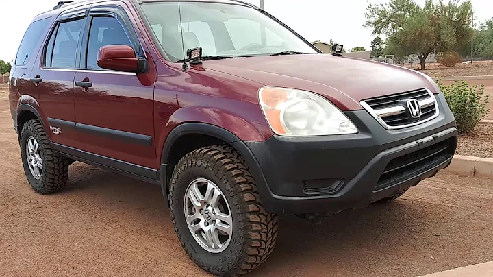 quick walk around my LIFTED 2ND GEN CRV (off road build)
