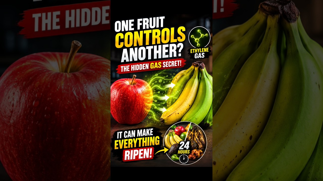 One Fruit Can Control Another? #sciencefacts #food #didyouknow #facts #reels