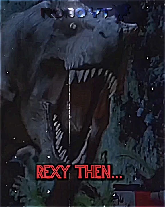 REXY NOW VS REXY THEN 🥶 #shorts #fyp #jurassicworld #jurassicpark