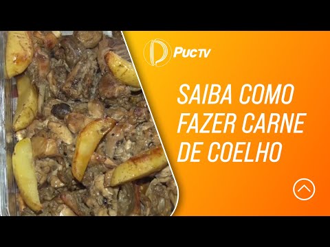 Vídeo: Como Cozinhar Carne Gelada Com Carne De Coelho
