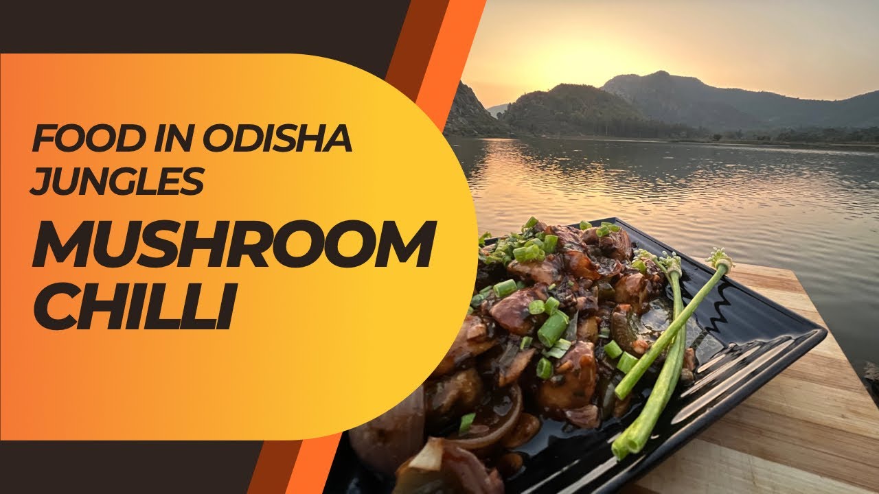 Mushroom chilli Restaurant style starter recipe. Mushroom chilli