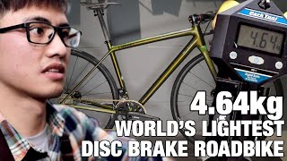 WORLD'S LIGHTEST DISC BRAKE ROADBIKE? 4.64kg S-WORKS AETHOS
