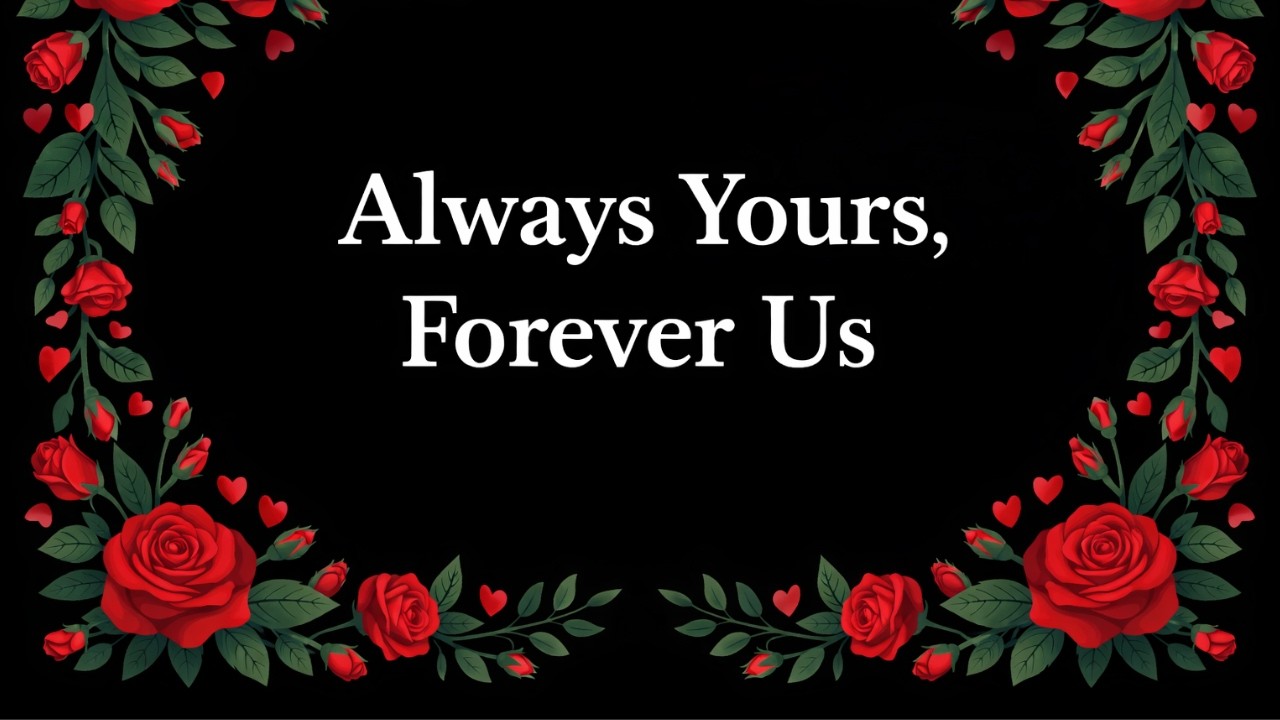 Babe I'm Yours and You're Mine, Always and Forever❤️🌹