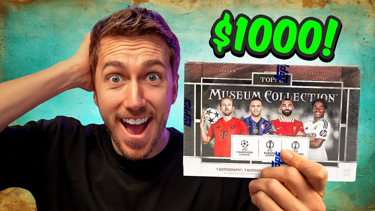 I Opened *BRAND NEW* $1000 Football Boxes! (Topps Museum Collection)