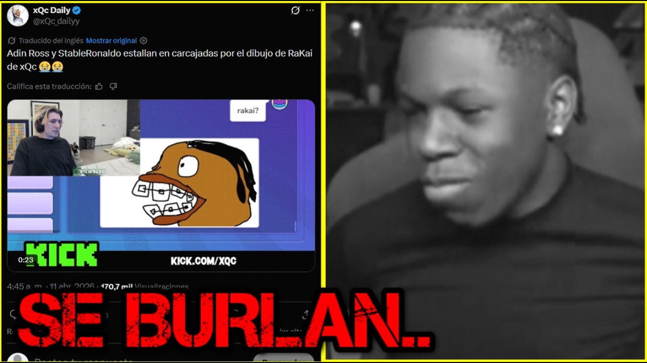 Xqc Rakai Drawing XQC Y OTROS STREAMERS HUMILL4N A RAKAI... - YouTube