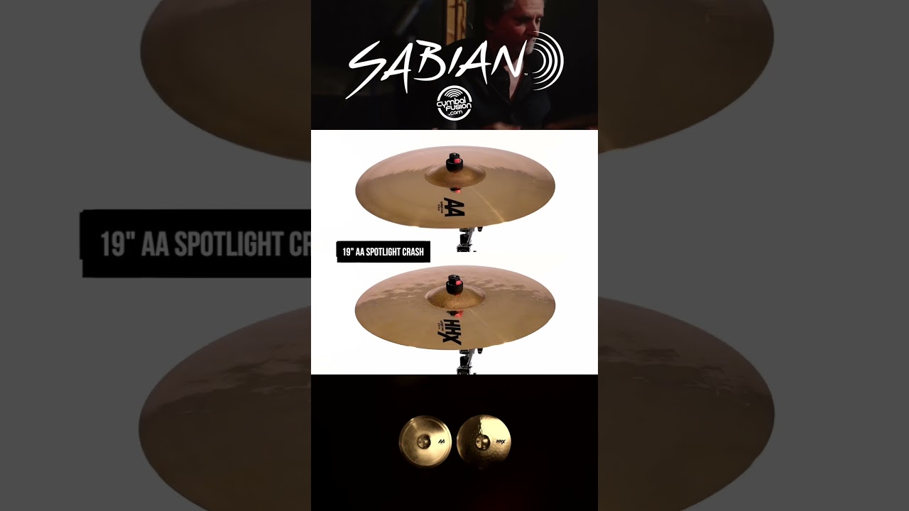 SABIAN x Todd Sucherman🔥 AA Spotlight 🆚 HHX Redlight. Available now at CymbalFusion.com 🥁