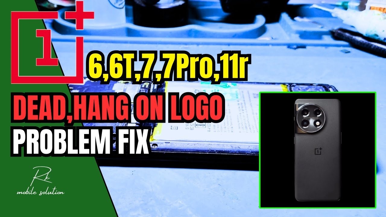Oneplus 11r, 6,6T,7,7Pro Dead Solution || Oneplus Hang On Logo Problem || Oneplus Restart Problem