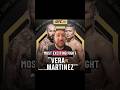 The Most Exciting Fight at UFC Fight Night 268👀🔥Chito Vera vs David Martinez#sports#mma#ufc