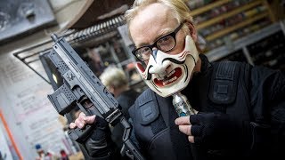 Inside Adam Savage's Cave: Ghost in the Shell Props! Inside Adam Savage's Cave: Ghost in the Shell Props!