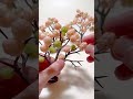 ひなあられを桃の花に見立てる｜Rice Crackers Tree