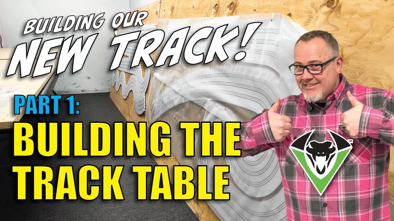 Viper Track Build Pt.1 - Building The Table - HO Slot Car Racetrack