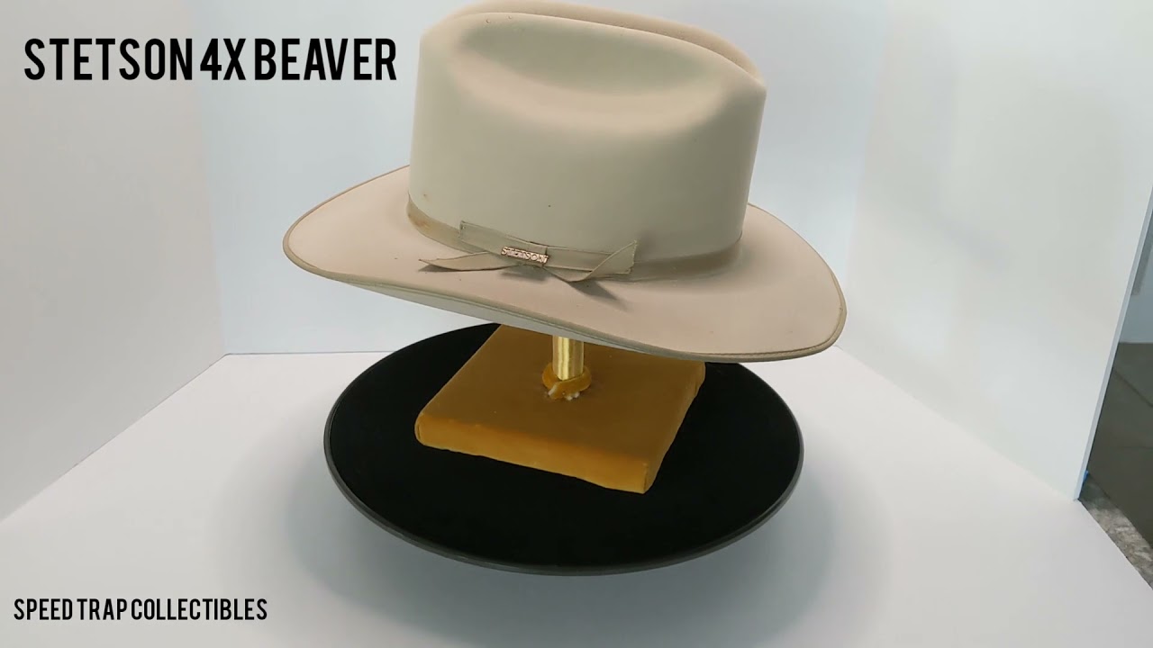 Vintage Stetson 4X Beaver Cowboy Hat 