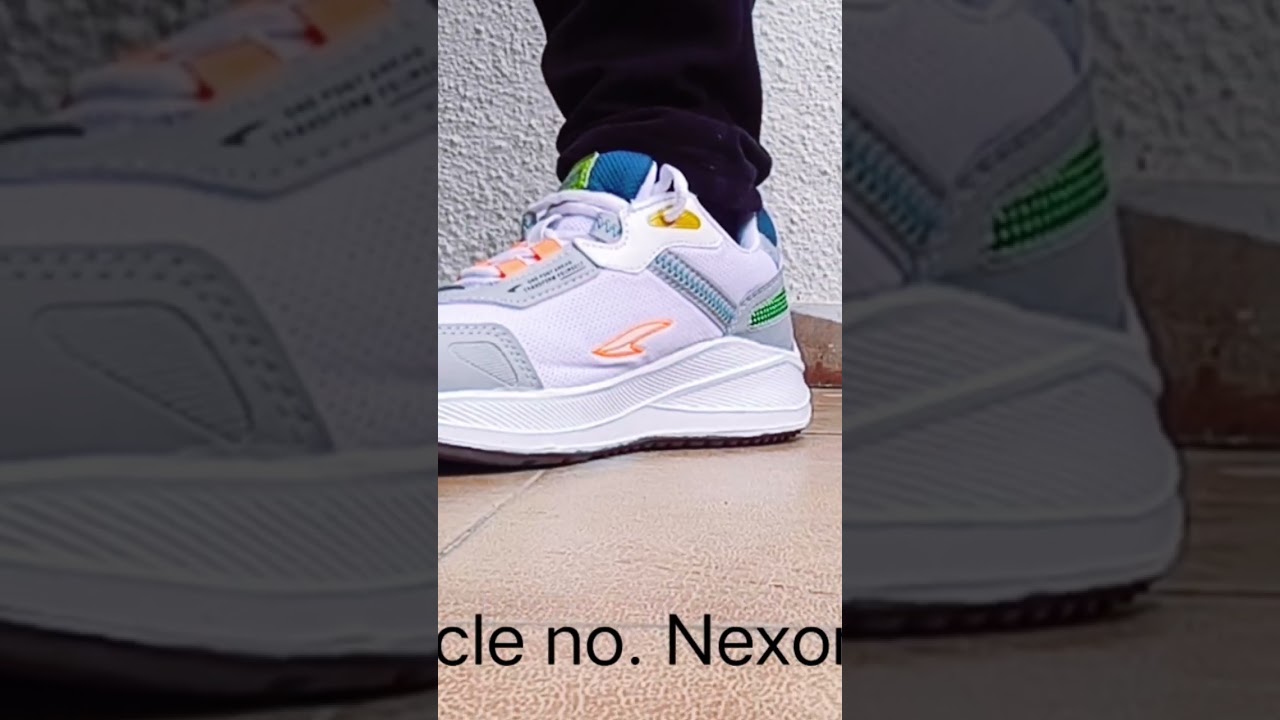 Unboxing Asian Sport Shoes Article no. Nexon 13, White t blue, MRP , After Discount