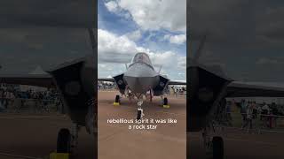 Here’s 60 seconds of the Harrier being cooler than the F35 Lightning II!