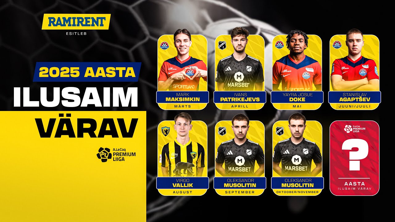 Ramirent esitleb: vali 2025. aasta värav!