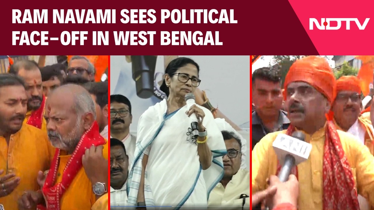 West Bengal Elections | West Bengal Sees Political Face-Off As Ram Navami Passes Largely Peacefully