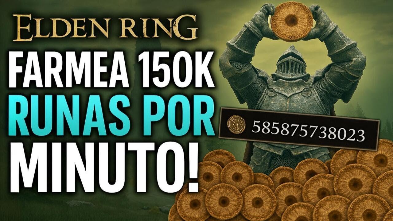 ELDEN RING - EL MEJOR GLITCH PARA FARMEAR 150K RUNAS POR MINUTO!