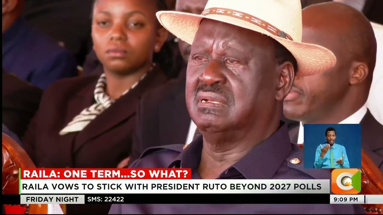 Raila vows to stick with President Ruto beyond 2027 polls