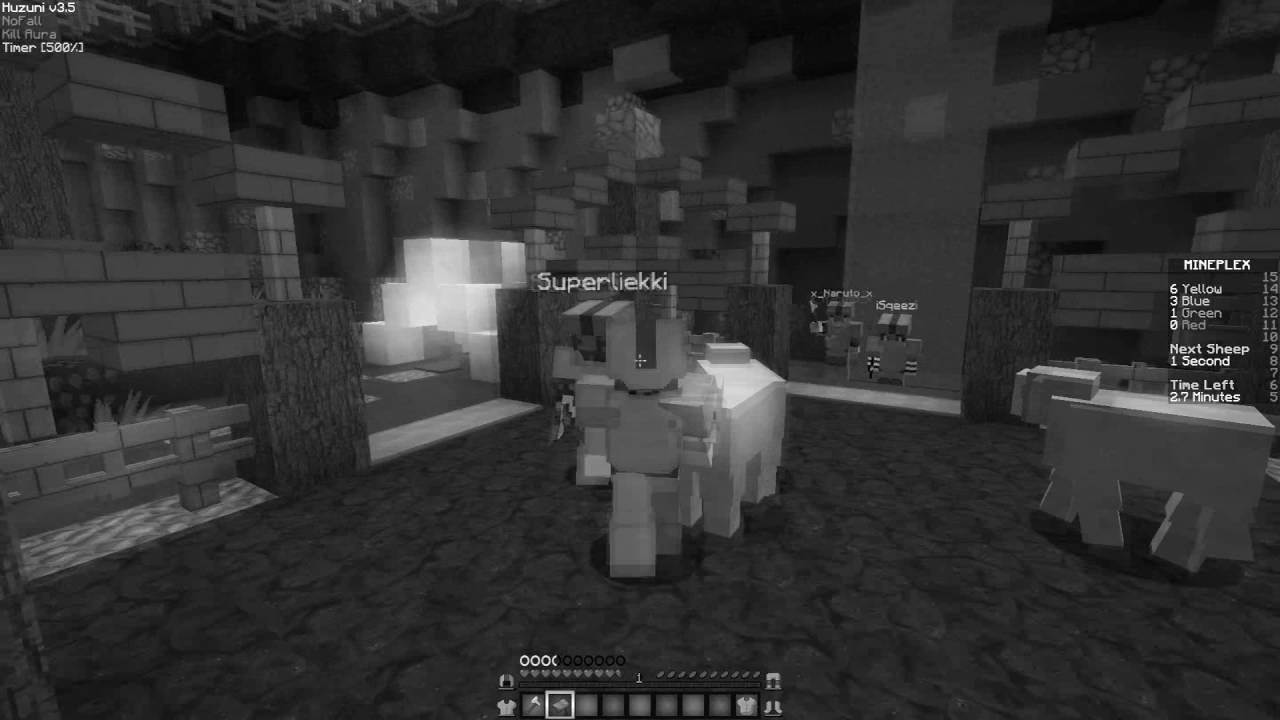 HaCKiNG ON MiNePLeX (OP) - Minecraft Huzuni Client - YouTube
