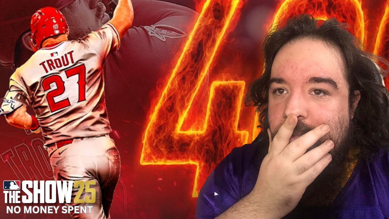 No Money Spent! TROUT HIT HIS 400TH HOMERUN!