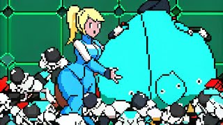 WAIT SAMUS!! THAT’S TOO MUCH FOOD!!! 💔💀 (and you FLATTEN IT!)
