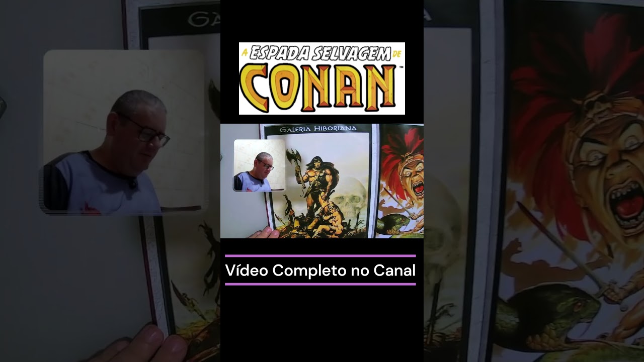 A Arte de Earl Norem em Conan 