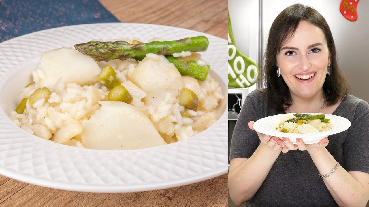 RISOTO DE BACALHAU COM ASPARGOS | Cook'n Enjoy 879