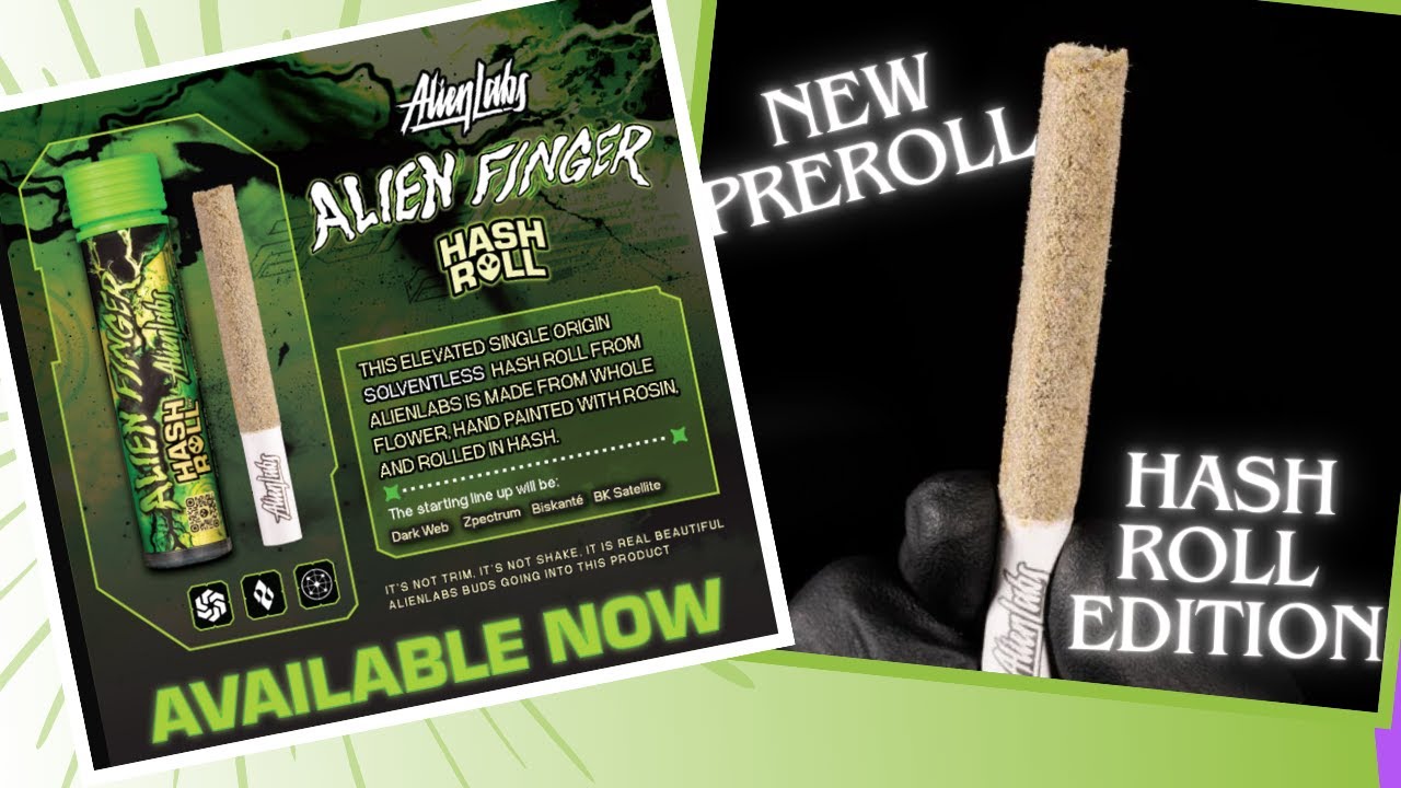 Ep. 5.5 Alien Finger Hash Roll by Alien Labs ( Special Edition)
