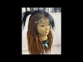 Braid tutorial / Braided cornrow Wig making