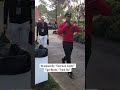 This awkward interaction with Tiger Woods 😂 #shorts