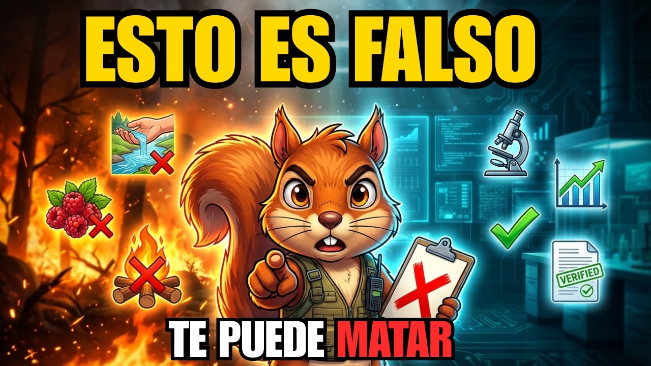 FALSO: 5 Mitos de Supervivencia Que Te Matarán (Respaldo Científico)
