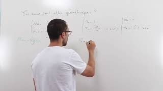 ces suites sont elles géométriques   720p