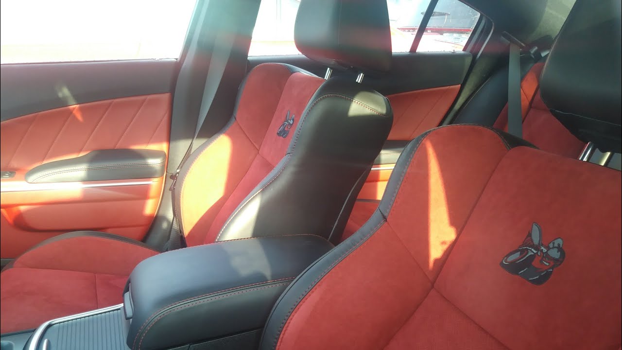 2018 Dodge Charger R T Scatpack W Red Interior Granite