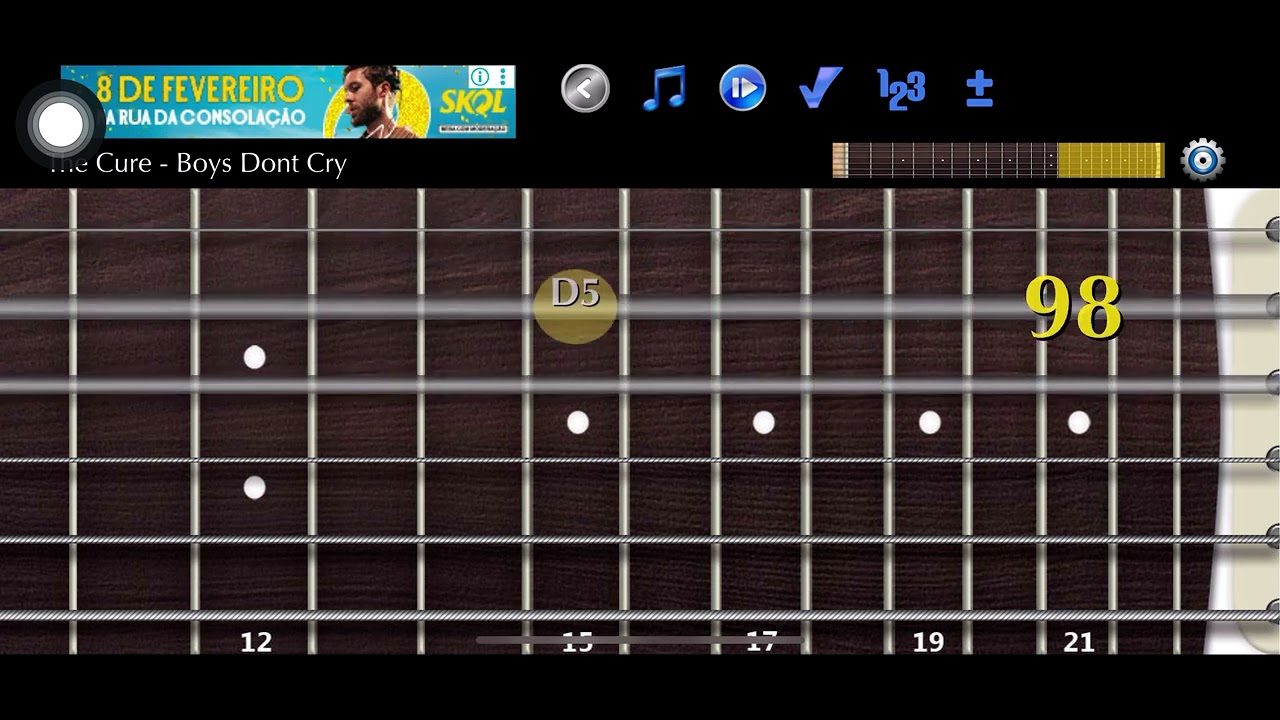 tocando Boys dont cry ate no 192