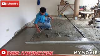 CONCRETE FLOOR TOPPING PREPARATION, step by step