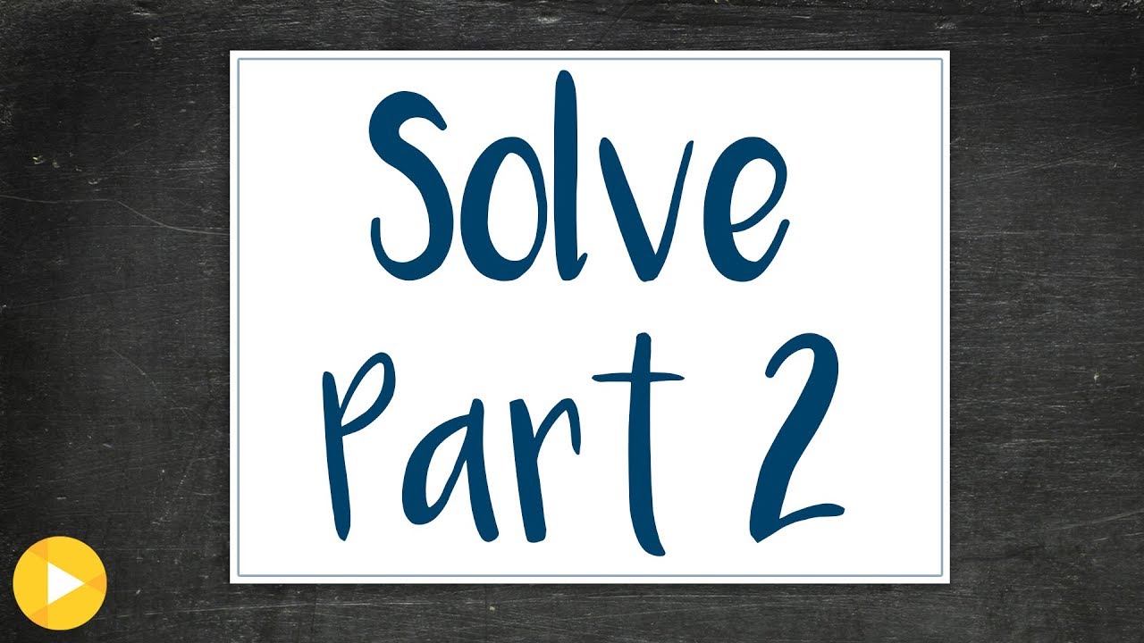 Solve Rational Equations Part 2 - YouTube