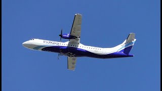 Indigo ATR 72 Dramatic Flight Testing at Toulouse-Blagnac Airport