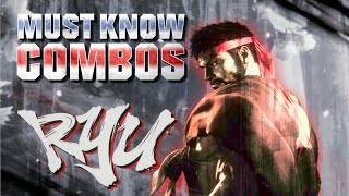 Must Know Ryu Combos for Street Fighter 6