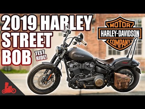 2019 Harley-Davidson Street Bob 107 TEST RIDE!