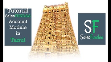 Full Account Module Tutorial of Sales FUNDAA Software in Tamil, Accounting Software, CRM Software