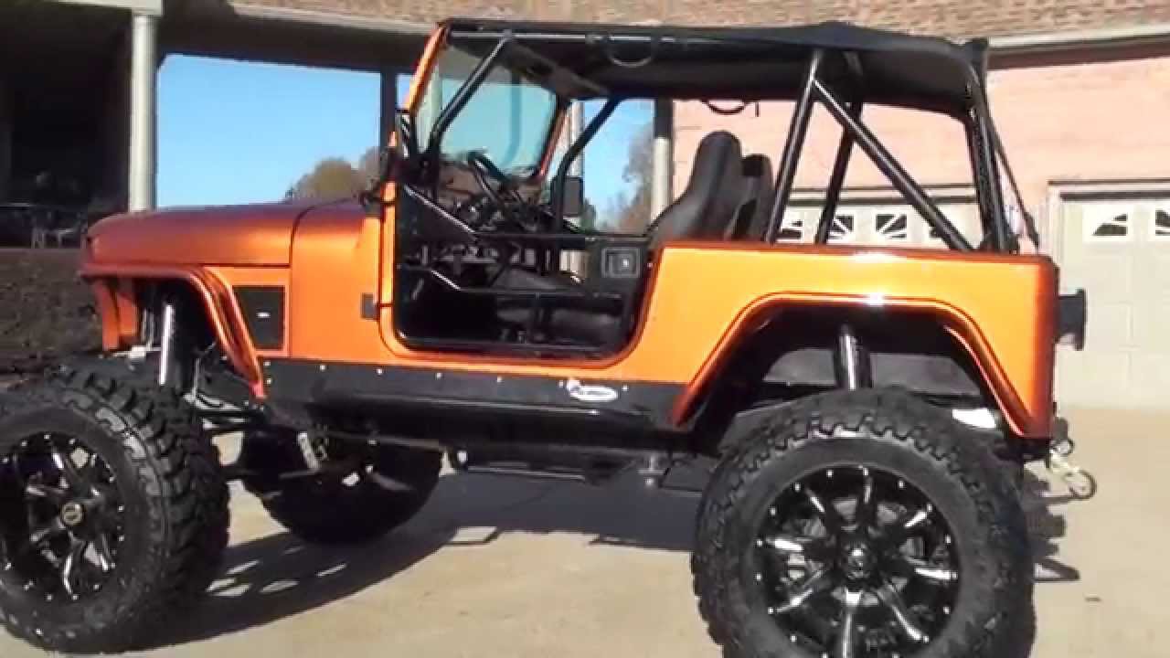 HD VIDEO CUSTOM 1983 JEEP 350 CHEVY V8 ROCK CLIMBING SHOW TRUCK SEE WWW  SUNSETMOTORS COM - YouTube