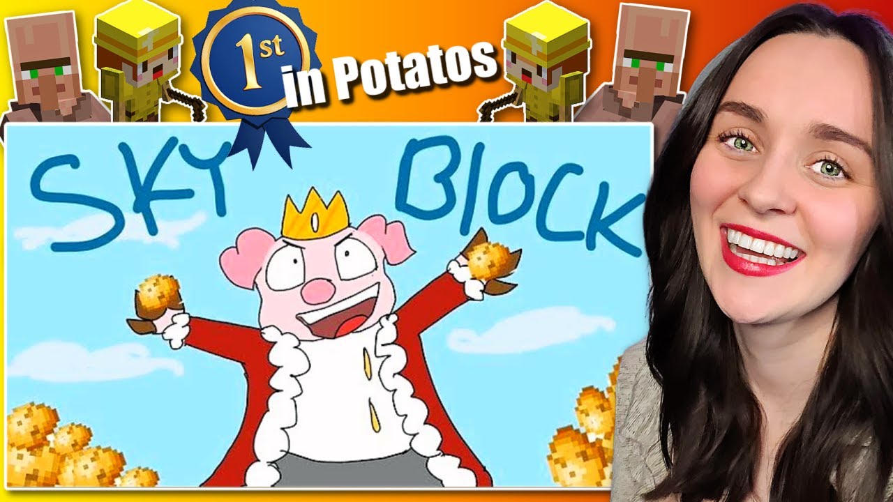 Реакция на Великую картофельную войну | Реакция Technoblade